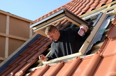 Pose de fenêtres de toit Velux à Chay